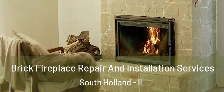  Brick Fireplace Repair And Installation Services South Holland - IL