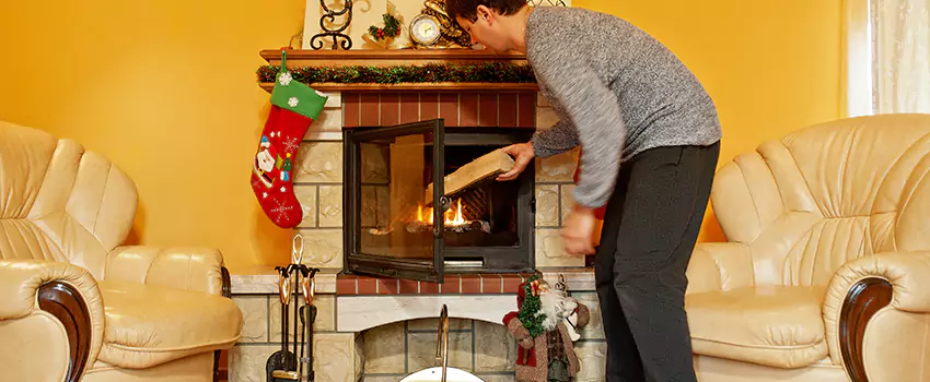 Gas to Wood-Burning Fireplace Conversion Services in South Holland, Illinois
