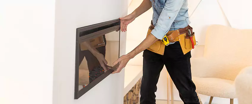 Metal Fireplace Installation in South Holland, Illinois