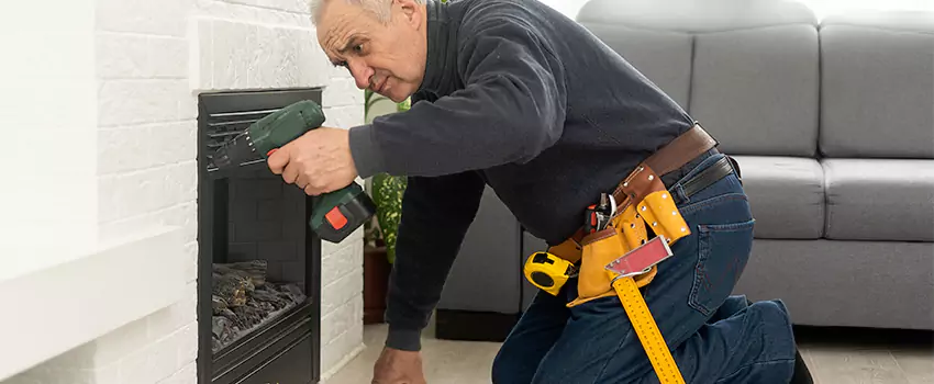 New Indoor Fireplace Installation in South Holland, Illinois