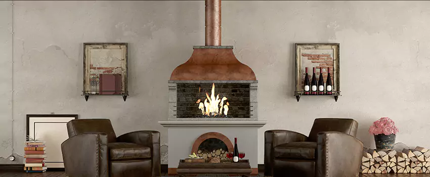 Thelin Hearth Products Providence Pellet Insert Fireplace Installation in South Holland, IL