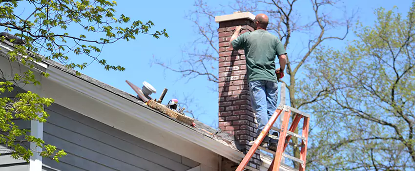 Vinyl and PVC Chimney Flashing Installation in South Holland, IL